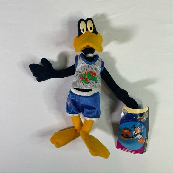 Vintage Looney Tunes DAFFY DUCK Plush Space Jam 1996 McDonald’s Plush NWT. - Picture 1 of 5